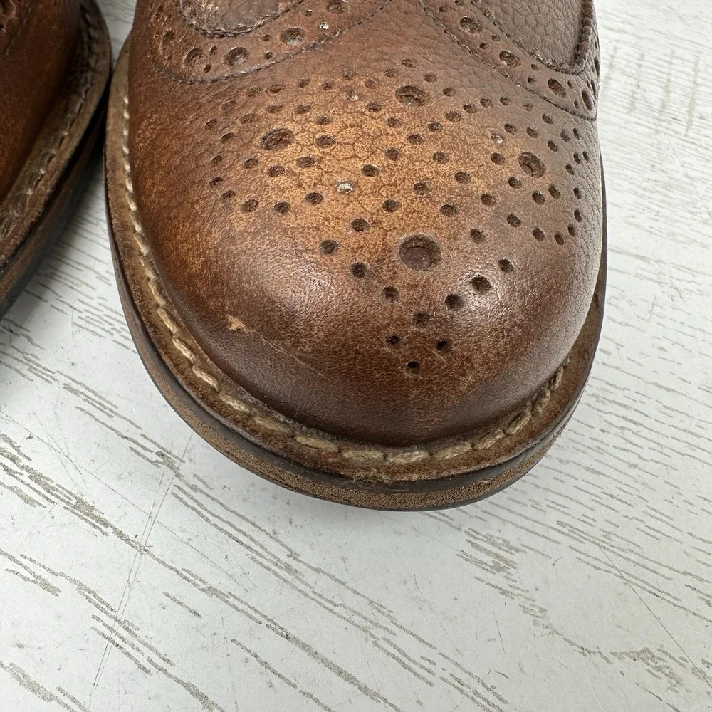 Cole‎ Haan Cambridge Leather Wingtip Brogue Dress Shoes Men's 10 Brown C11064
